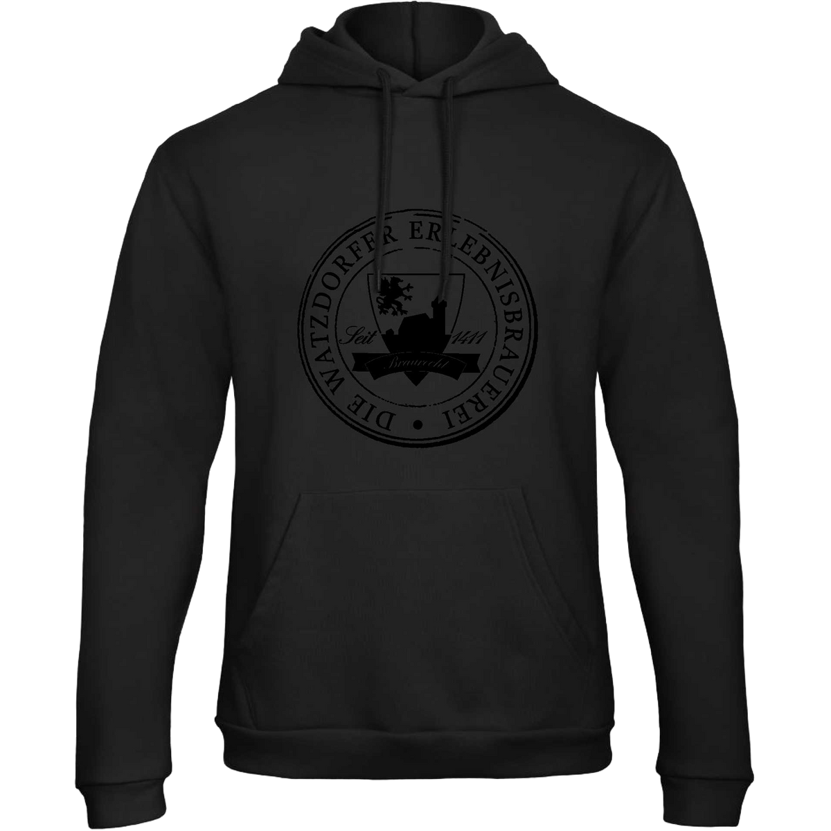 Herren Hoodie Black Edition