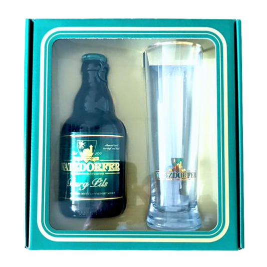 Flasche und Glas