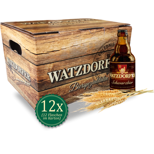 Schwarzbier im 12er Geschenkkarton