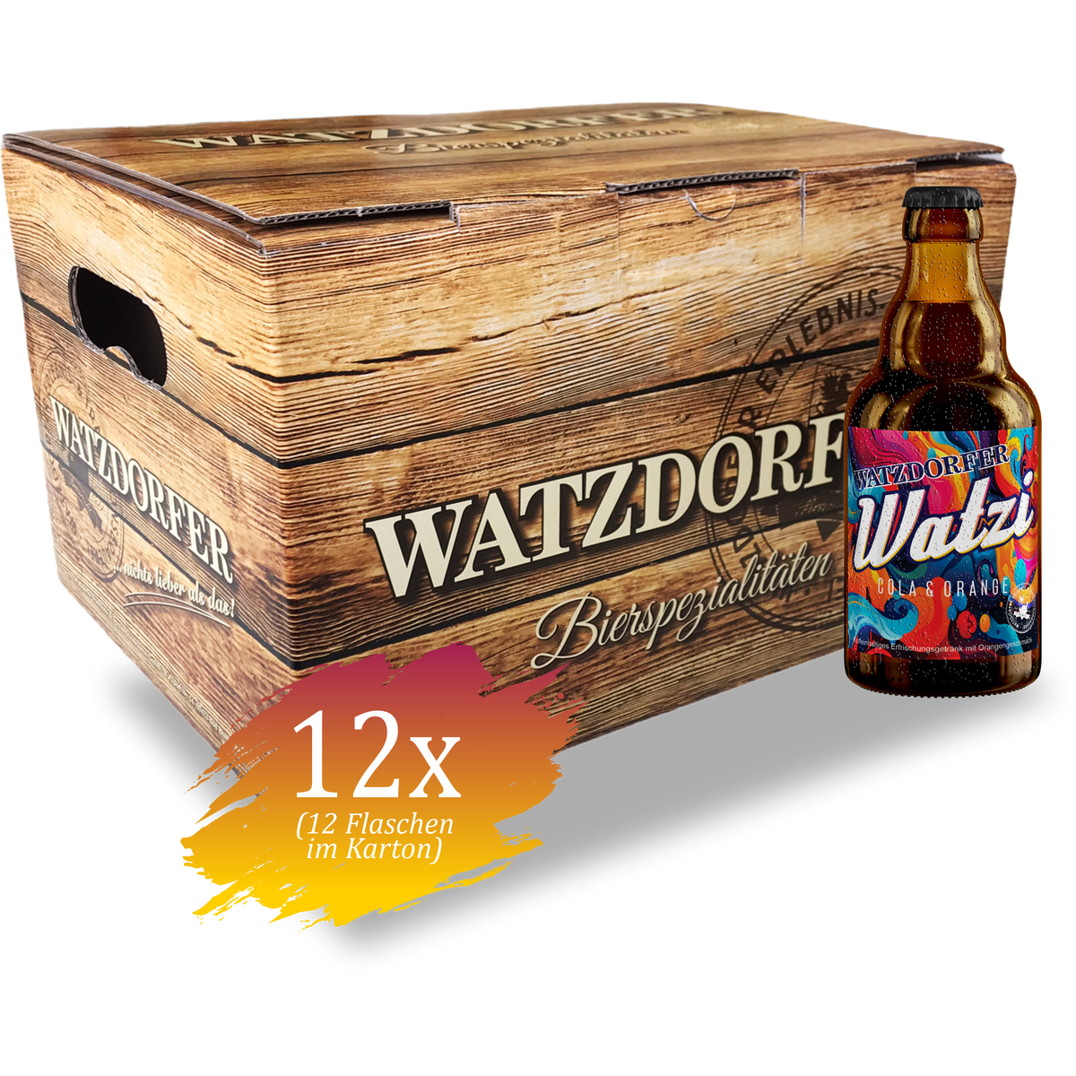 WATZI Cola & Orange im 12er Geschenkkarton