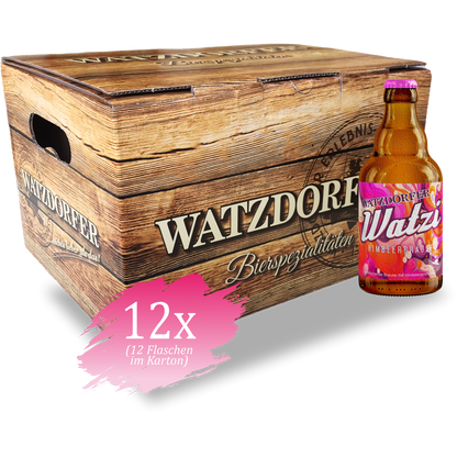 WATZI Himbeerbrause im 12er Geschenkkarton