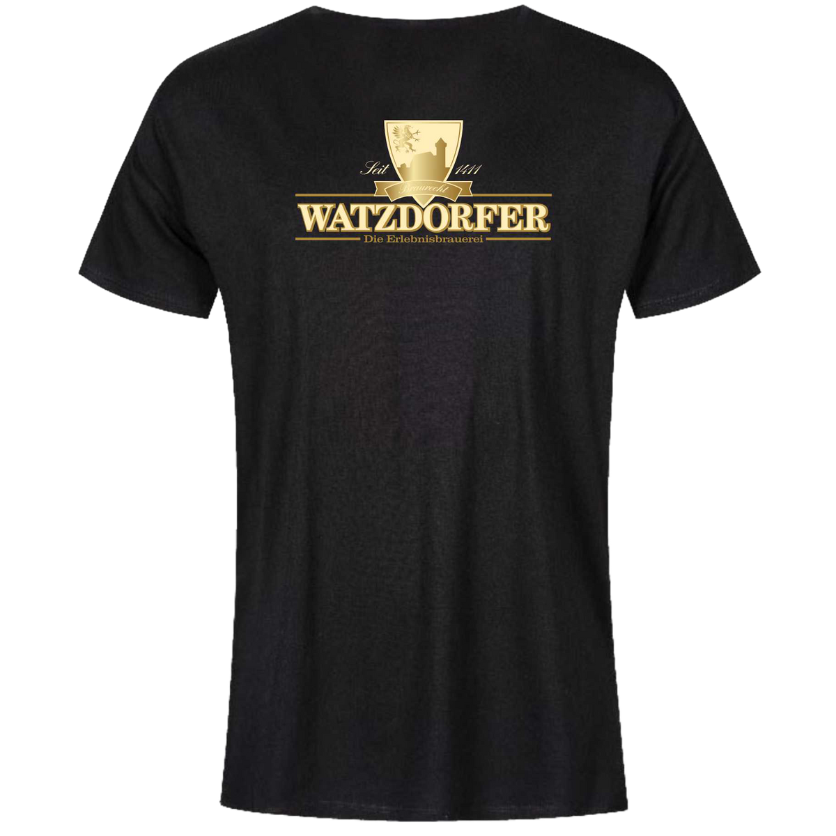 Herren T- Shirt schwarz